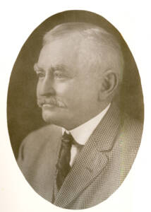 A portrait of Elisha Newton "Cap" Dimick, a Palm Beach pioneer and first mayor of Palm Beach.