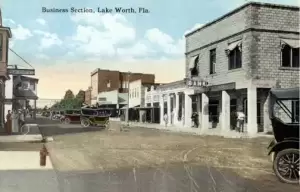 Postcard of Lake Worth