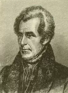 Illustration of Andrew Jackson